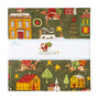 Up On The Housetop 10" Layer Cake Quilting Fabric Precut