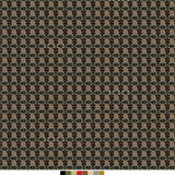 Samsara, Tile-Black Quilting Fabric