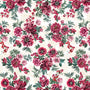 Winterberry Floral, Winterberry Bouquet-Cream Quilting Fabric