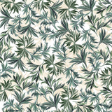 Winterberry Floral, Winter Leaves-Cream Quilting Fabric