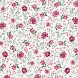 Winterberry Floral, Winterberry Buds-Cream Quilting Fabric