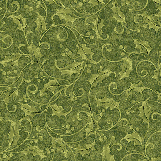 Star of Wonder - Star of Light, Holly-Light Green Quilting Fabric