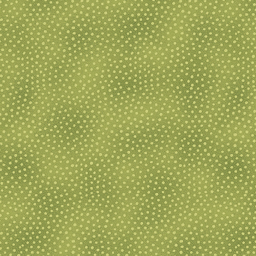 Star of Wonder - Star of Light, Dots-Light Green Quilting Fabric