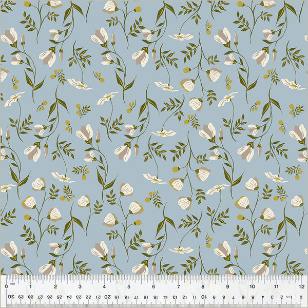 Under the Canopy, Wildflower-Sky Quilt Fabric