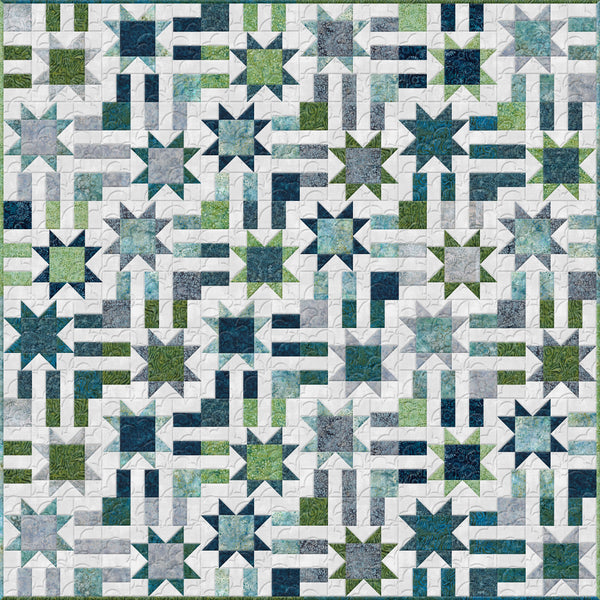 Starry Path Quilt Kit - Day Version