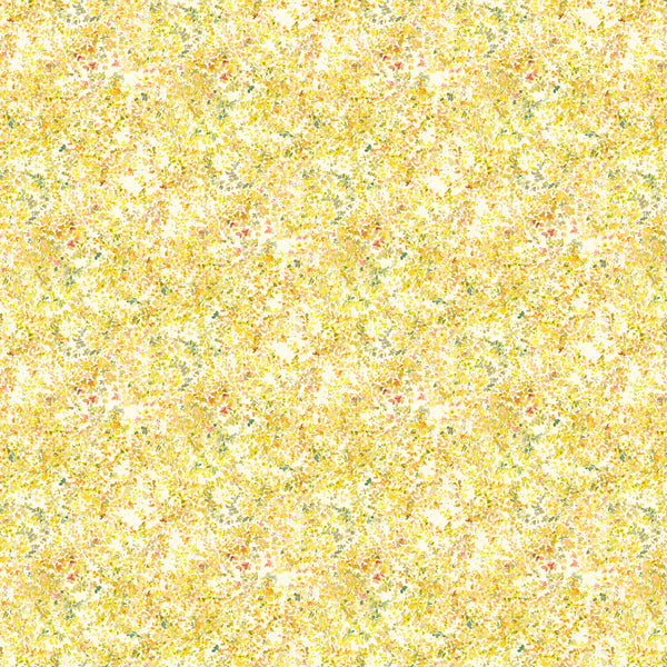 Blooming Memories, Yellow Petals Quilting Fabric