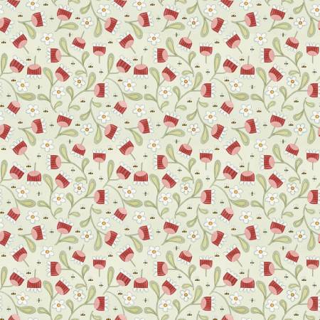 Hop Hop Hooray, Blooms & Bees-Flax Quilting Fabric