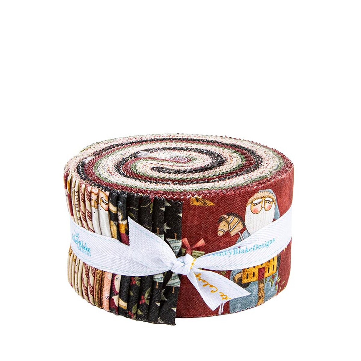 Naughty or Nice Fabric Collection-Jelly Roll by Riley Blake Designs