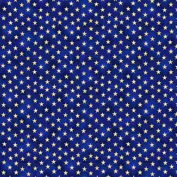 Patriotic Stars Quilting Fabric – by Timeless Treasures