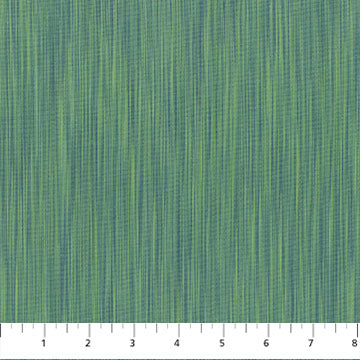 Space Dye, Green & Blue Quilting Fabric Basic