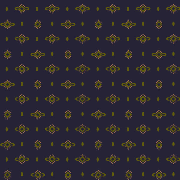 Wit & Wisdom, Dotted Diamonds-Plum Quilting Fabric
