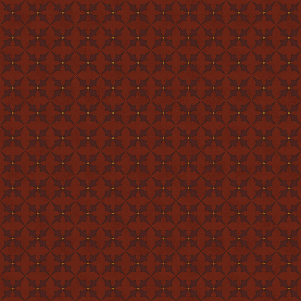 Wit & Wisdom, Trumpet Flower-Red Quilting Fabric