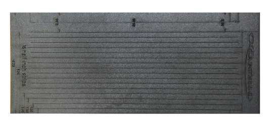 Martelli 1/2 Strip Ruler (10" x 24")