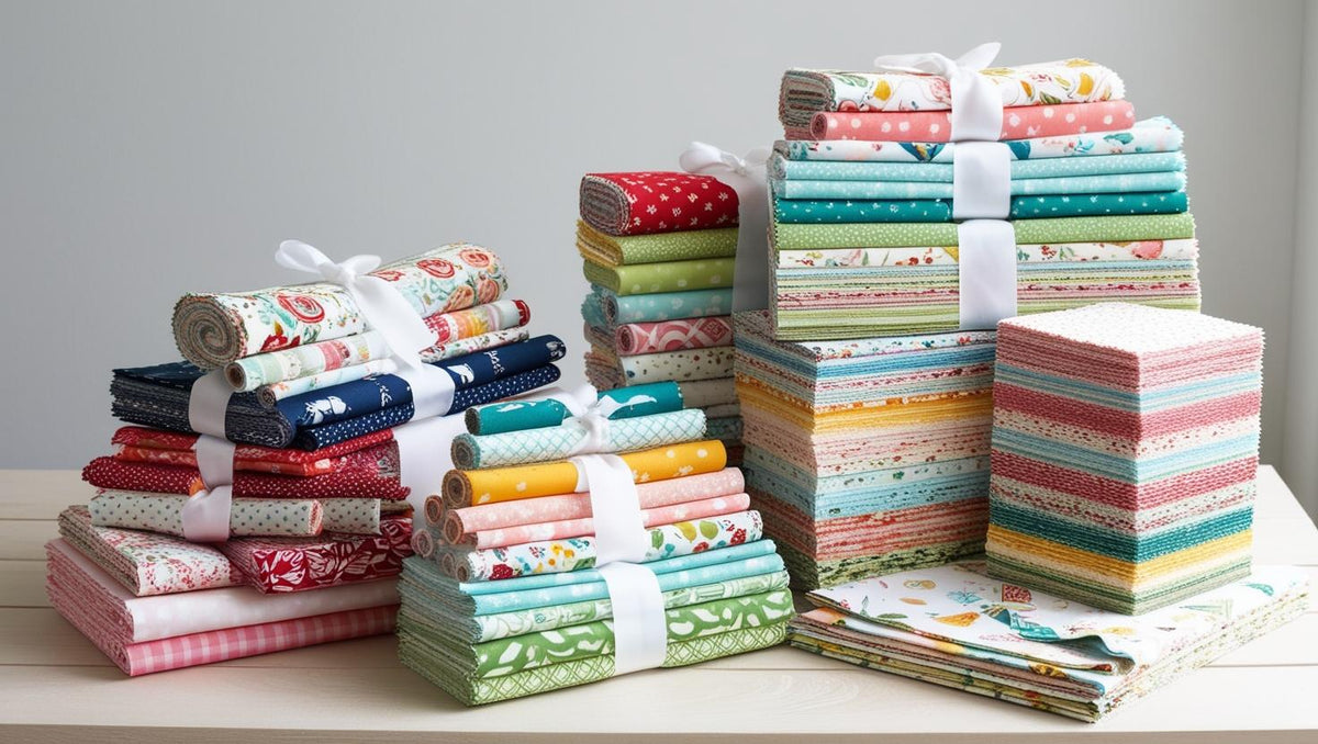Discover the Different Sizes of Precut Quilting Fabrics at Let's Make It!