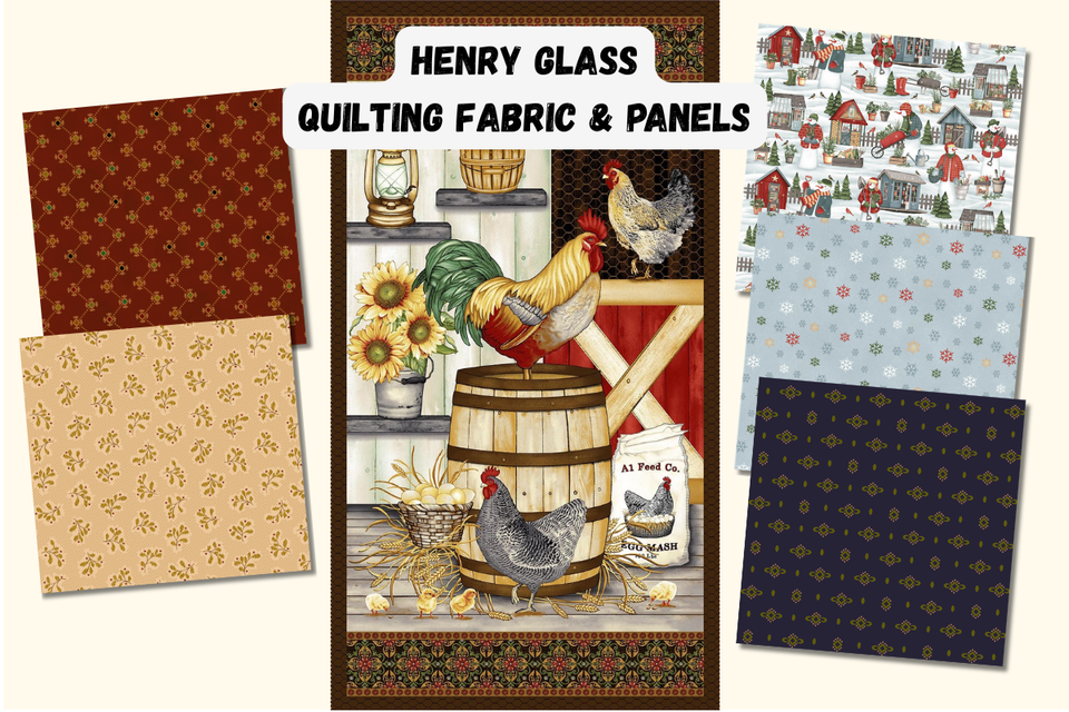 Henry Glass Quilting Fabric | Premium Fabric & Quilt Panels