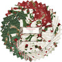 Woodland Snowmen 5" Charm Squares Quilting Fabric