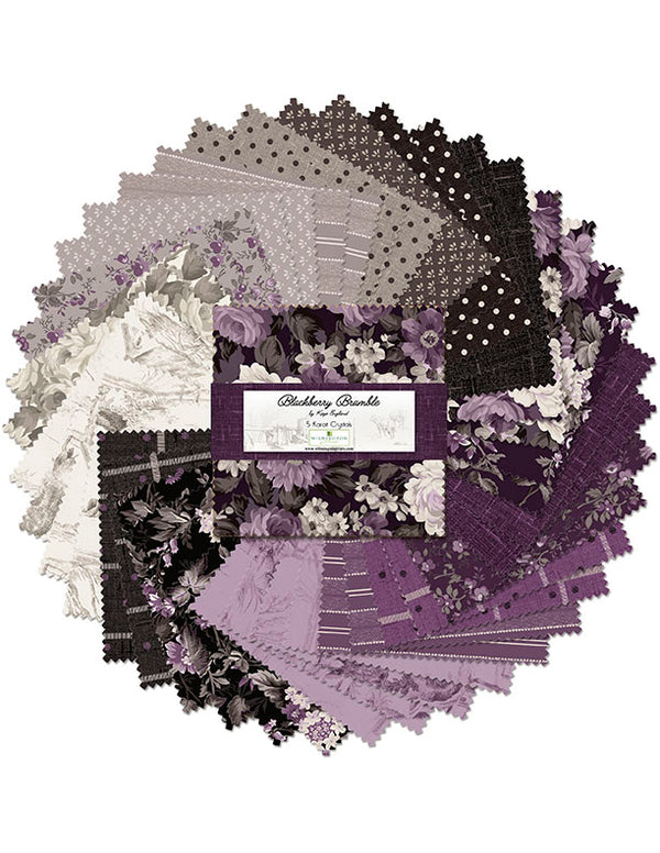 End to End Table Runner Quilt Kit - Featuring Blackberry Bramble by Wilmington Prints
