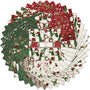 Woodland Snowmen 10" Layer Cakes Quilting Fabric