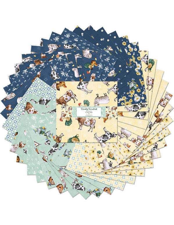 Crystal Cascade Quilt Kit – Friendly Farmstead 63" x 69"