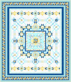 Gentle Meadow Block of the Month Quilt Kit | Wilmington Prints | 91" x 106" Quilt