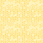 Bees & Blooms, Honeycomb-Yellow Quilting Fabric