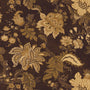 Countryside, Large Floral-Brown Quilting Fabric