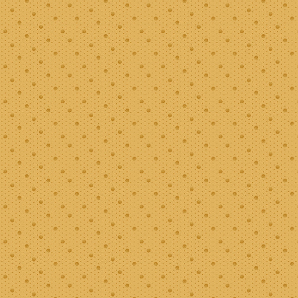 Countryside, Dots-Gold Quilting Fabric