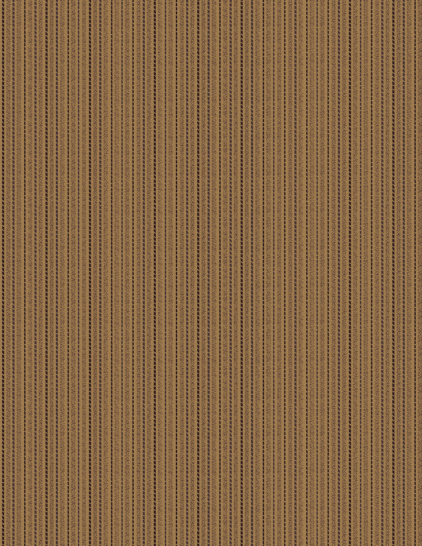 Countryside, Stripe-Brown Quilting Fabric