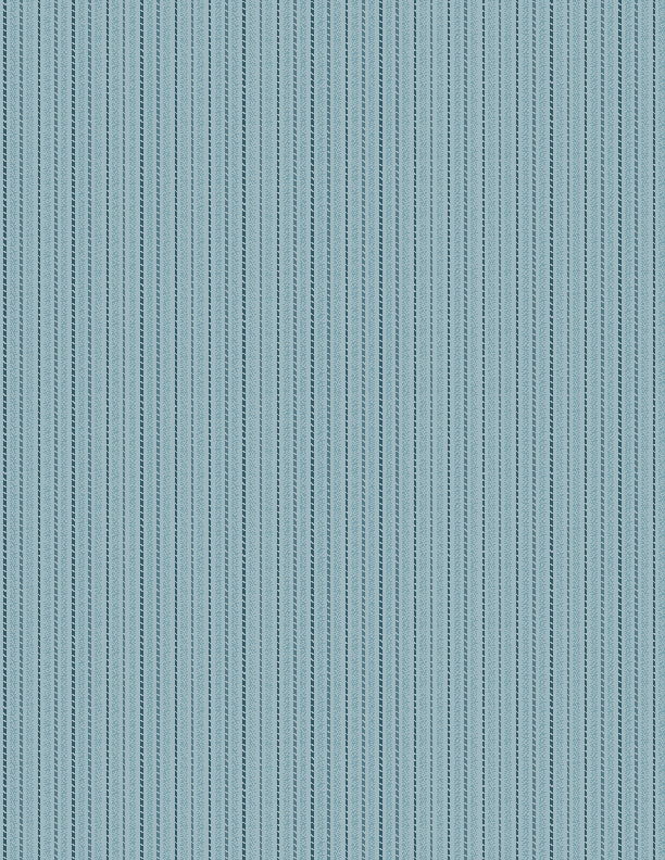 Countryside, Stripe-Blue Quilting Fabric