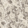 Blackberry Bramble Neutral Floral Quilt Fabric by the 1/4 Yard
