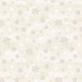 Woodland Snowmen Fabric Collection Snowflakes Cream