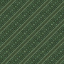 Woodland Snowmen Fabric Collection Ticking Stripe Green