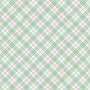 "Floral Flutter Plaid Green" Fabric by the 1/4 Yard
