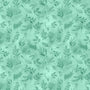 Wilmington Prints Peony Blossoms “Tossed Leaves” Teal Quilting Fabric by the 1/4 Yard
