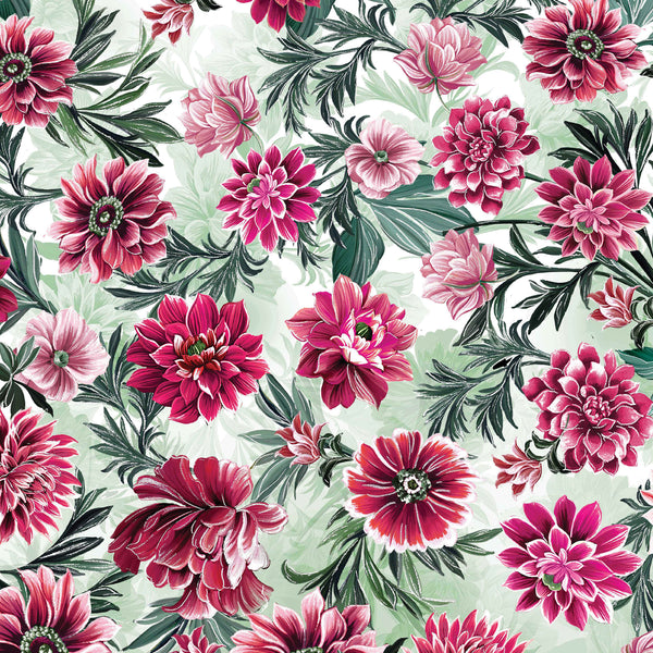 Winterberry Floral Fabric Collection by Benartex