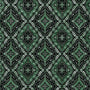 Winterberry Floral, Winterberry Medallion-Dark Green Quilting Fabric