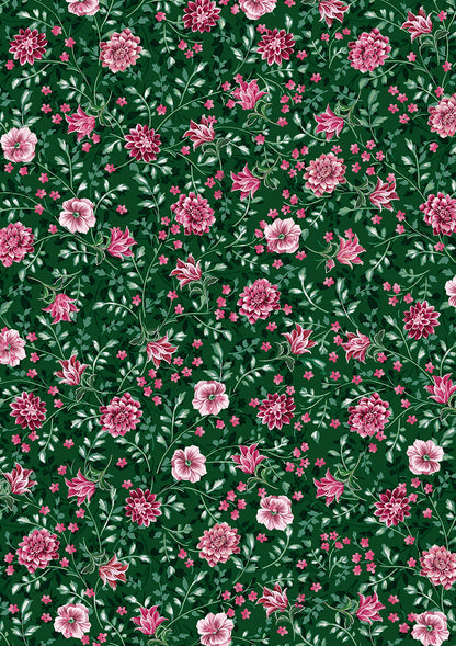 Winterberry Floral Fabric Collection by Benartex