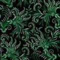  Winterberry Scroll Green with Pearlescent