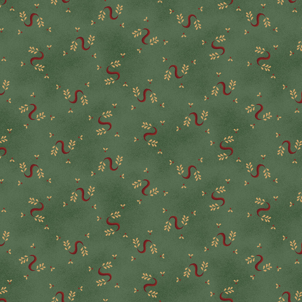Wit & Wisdom, Serpentine Swirls-Turquoise Quilting Fabric