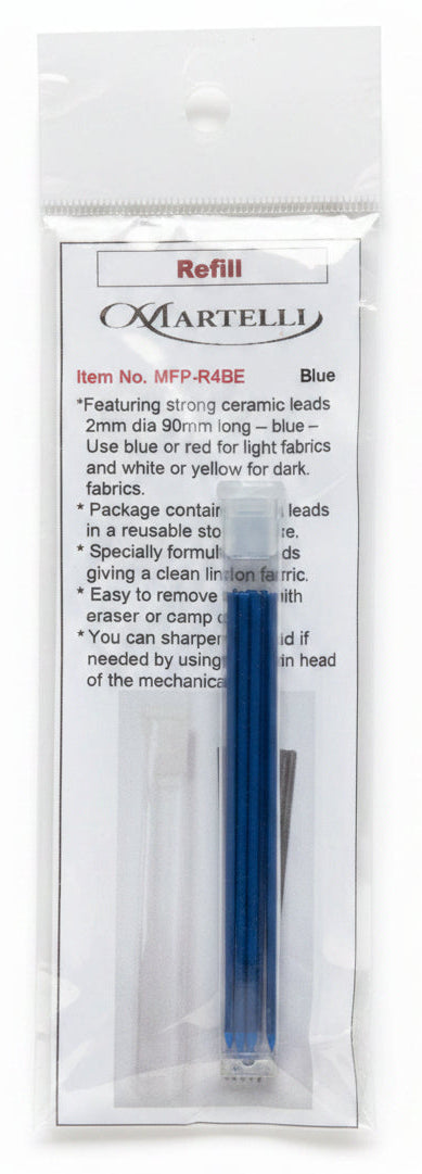 BLUE Quilt Marking Pencil Lead Refills | Martelli notion
