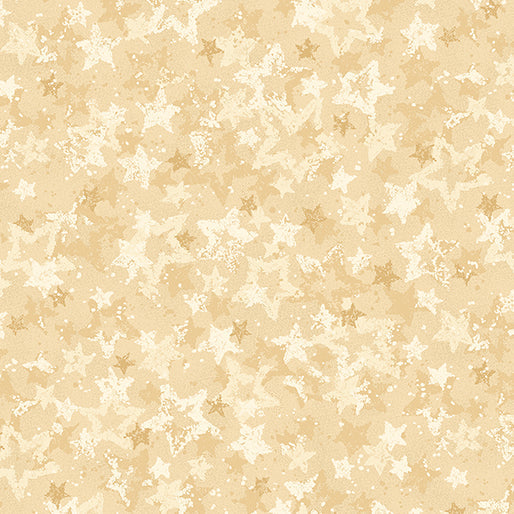Star of Wonder - Star of Light, Heavenly Star-Cream Quilting Fabric