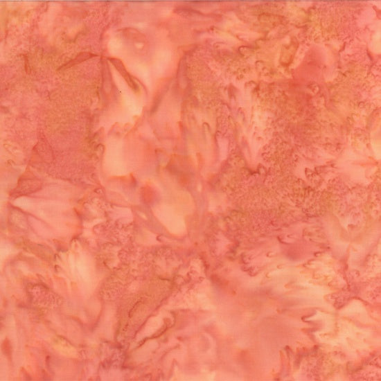 Hoffman Fabrics 1895 Fat Quarter Bundle-Tangerine Sunrise– Hand-Dyed Batik Quilting Fabric