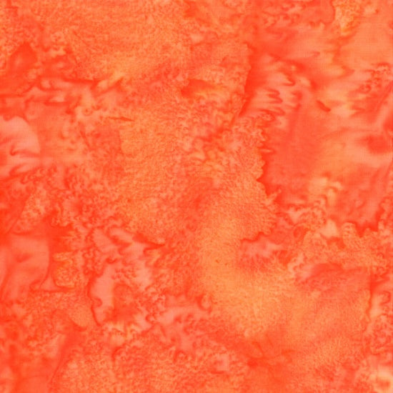 Hoffman Fabrics 1895 Fat Quarter Bundle-Tangerine Sunrise– Hand-Dyed Batik Quilting Fabric