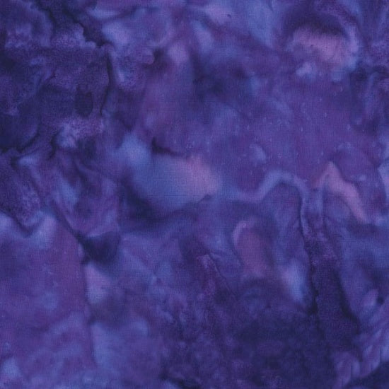 Hoffman Fabrics 1895 Fat Quarter Bundle-Pristine Purple– Hand-Dyed Batik Quilting Fabric