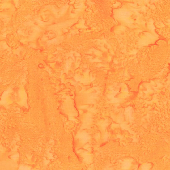 Hoffman Fabrics 1895 Fat Quarter Bundle-Tangerine Sunrise– Hand-Dyed Batik Quilting Fabric