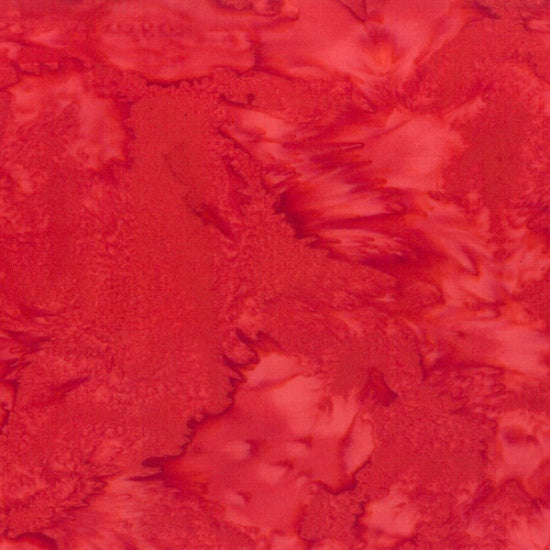 Hoffman Fabrics 1895 Fat Quarter Bundle-Ruby Red Lipstick– Hand-Dyed Batik Quilting Fabric
