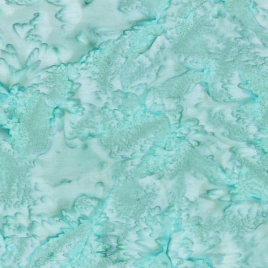 Hoffman Fabrics 1895 Fat Quarter Bundle-Teal Treasures – Hand-Dyed Batik Quilting Fabric