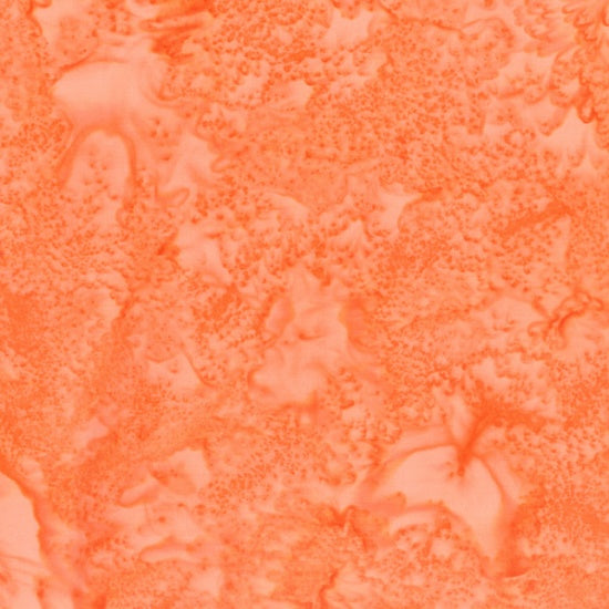 Hoffman Fabrics 1895 Fat Quarter Bundle-Tangerine Sunrise– Hand-Dyed Batik Quilting Fabric