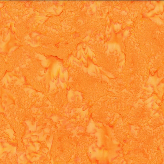 Hoffman Fabrics 1895 Fat Quarter Bundle-Tangerine Sunrise– Hand-Dyed Batik Quilting Fabric