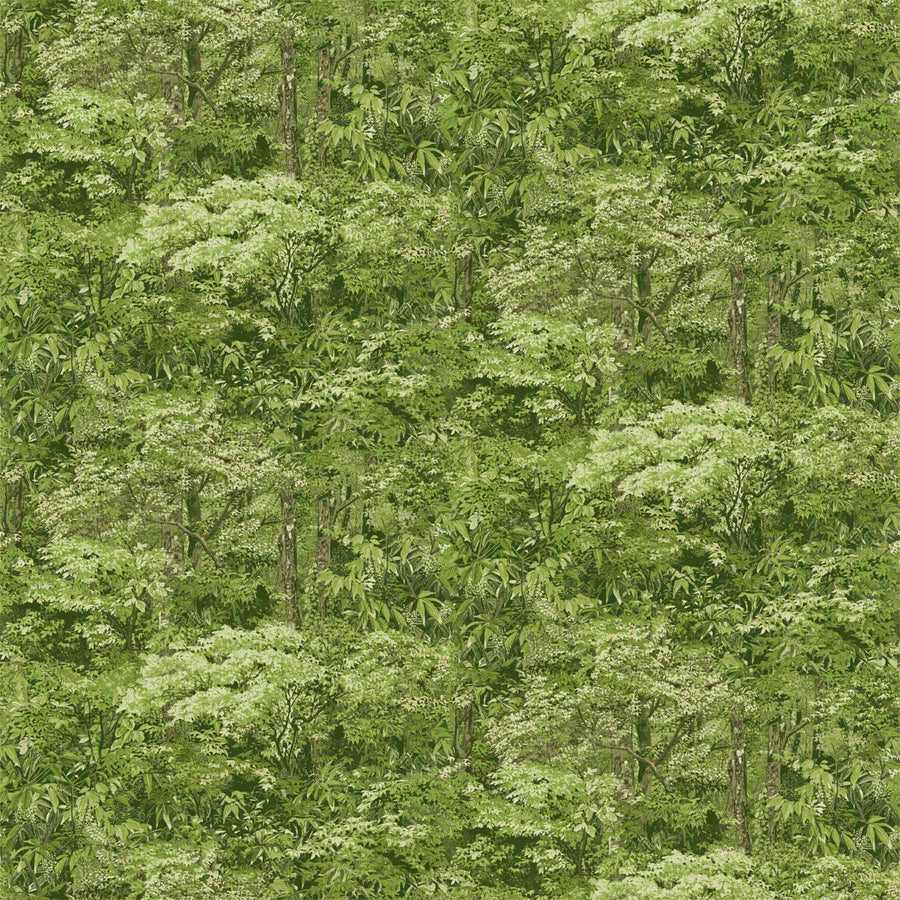 Bear's Den, Packed Trees Quilting Fabric